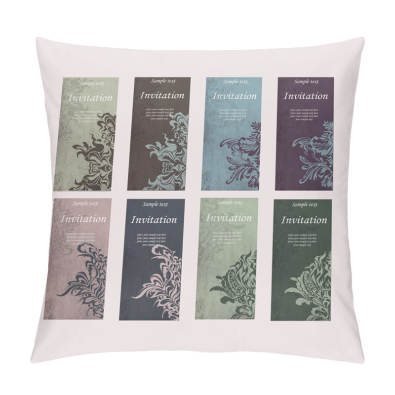 Personality  Retro Background. Vector Illustration. Pillow Covers