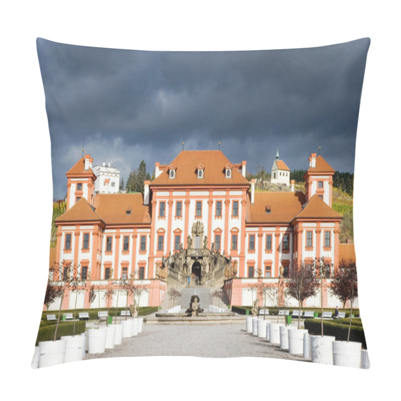 Personality  Baroque Troja Castle, Prague, Czech Republic Pillow Covers