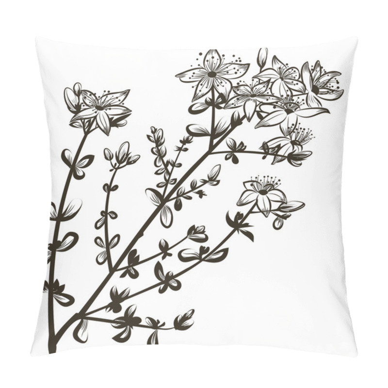 Personality  St John's Wort Pillow Covers