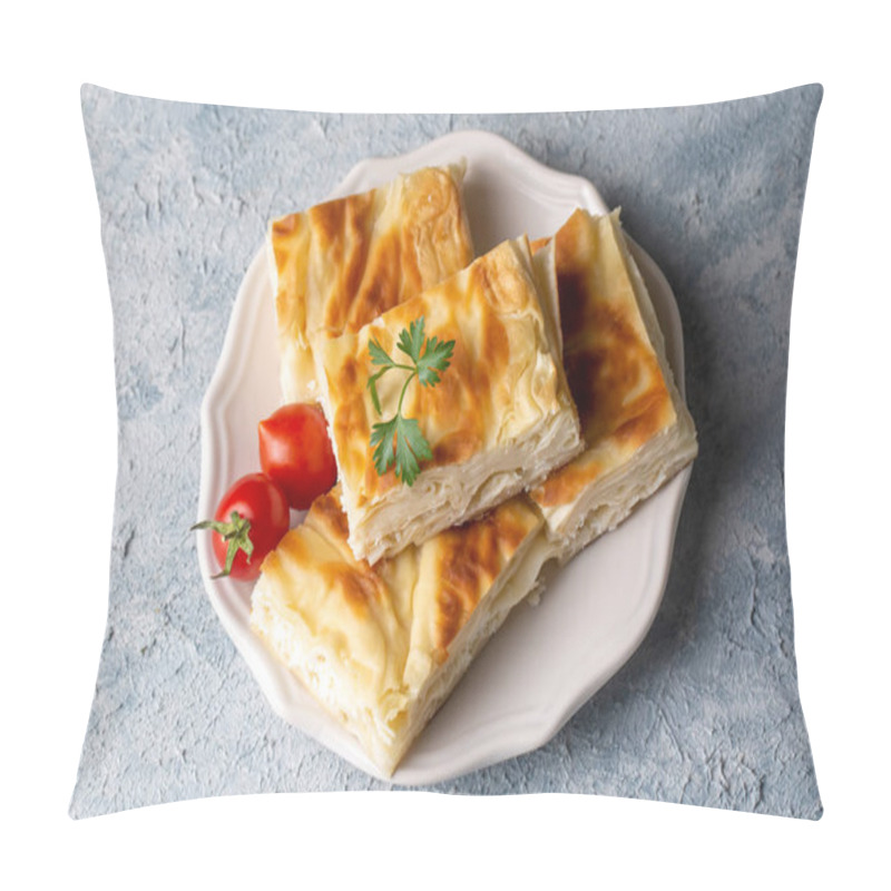 Personality  Delicious Turkish Food; Tray Pastry; (Turkish Name; Su Boregi) Pillow Covers