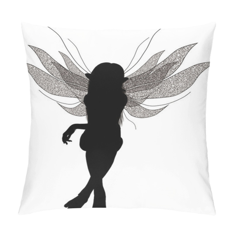 Personality  Fairy Silhouette Pillow Covers