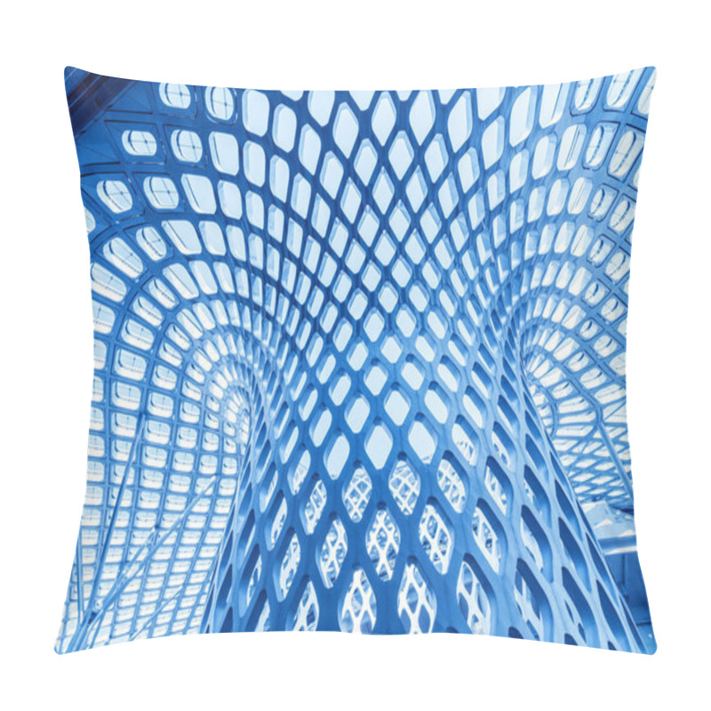 Personality  Steel Roof Of Modern Architecture Pillow Covers