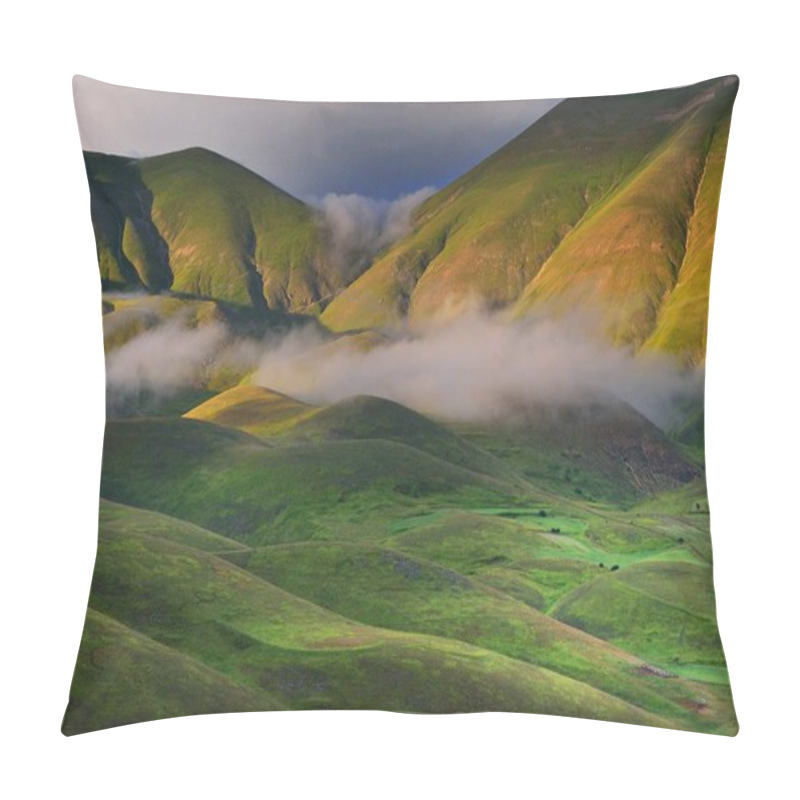 Personality  Dawn At Castelluccio Di Norcia Umbria Italy Pillow Covers