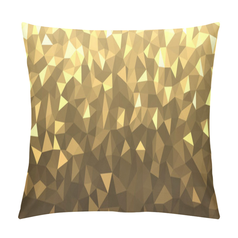 Personality  Golden Geometric Background Pillow Covers