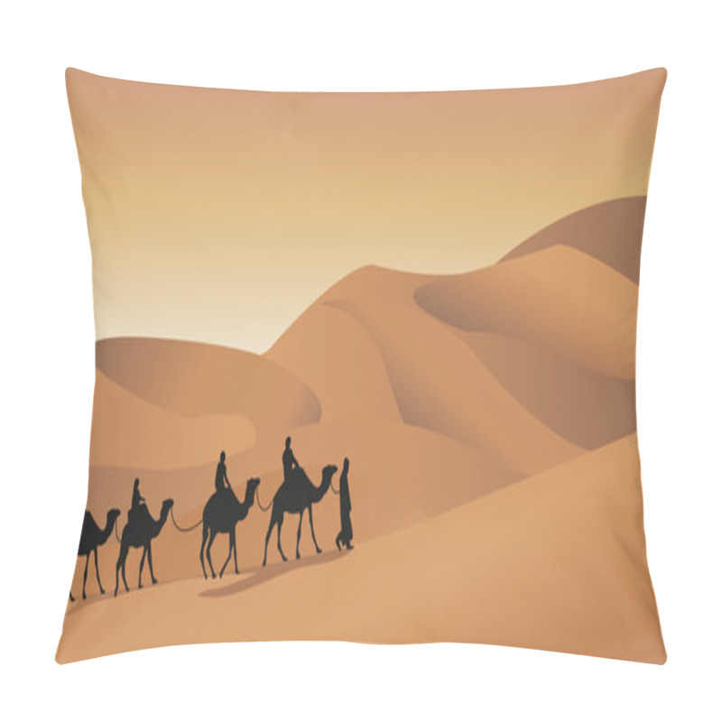 Personality  Camel Caravan Pillow Covers