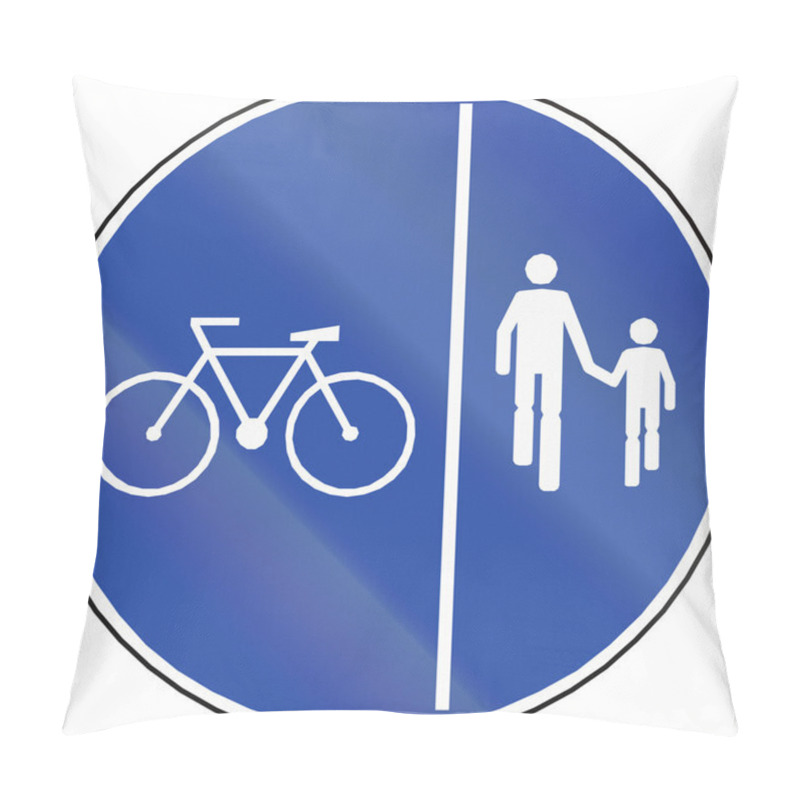 Personality  Shared Use Path With Separate Lanes In Chile Pillow Covers