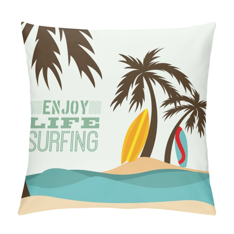 Personality  Surfing Design  Pillow Covers