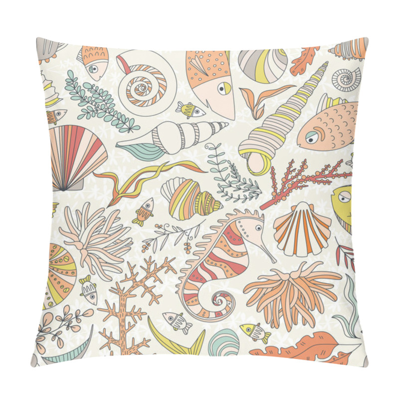 Personality  Ocean Pattern Pillow Covers