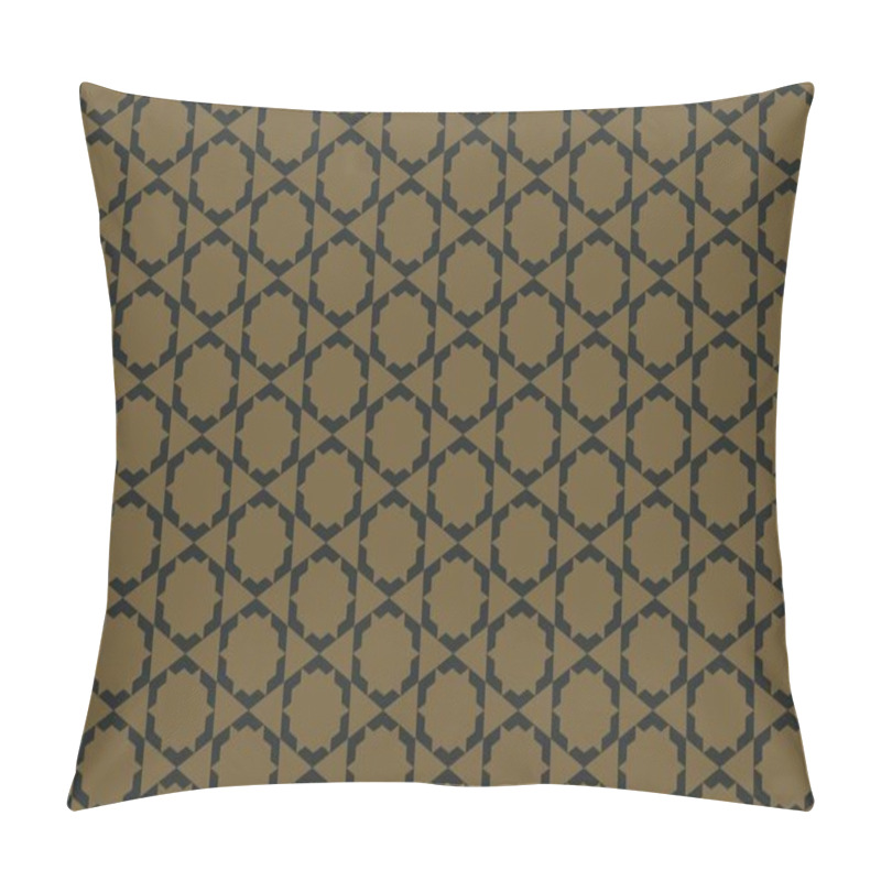 Personality  Abstract Creative Background With Repeated Shapes Pillow Covers