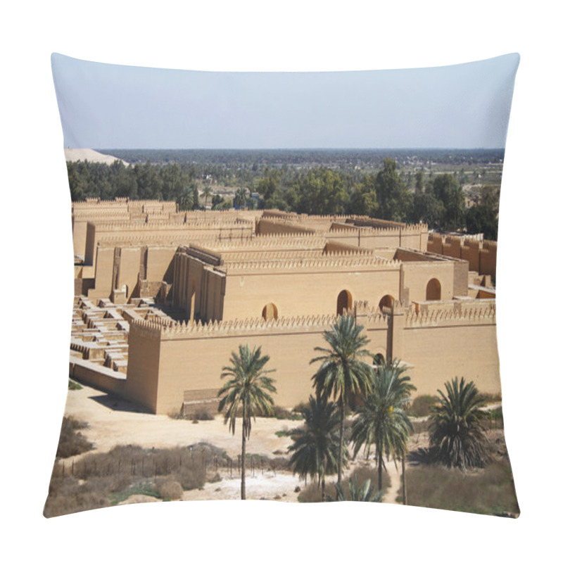 Personality  Ancient Babylon In Iraq Pillow Covers