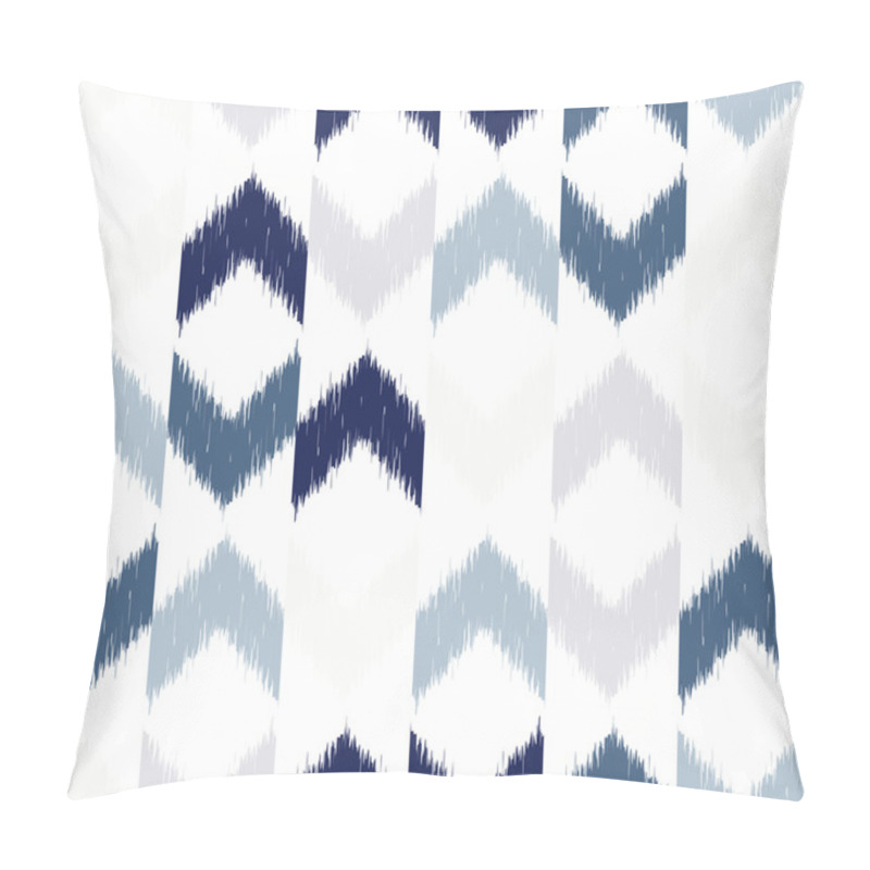 Personality  Vector Seamless Ikat Pattern Pillow Covers