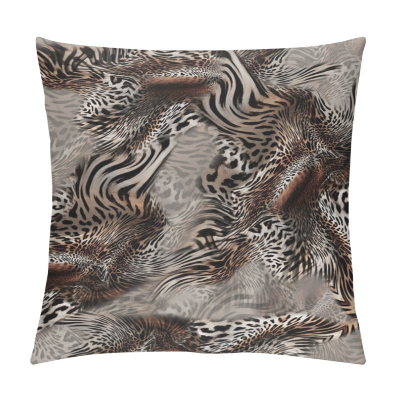 Personality  Leopard Skin Pattern Texture; Fashionable Print Pillow Covers