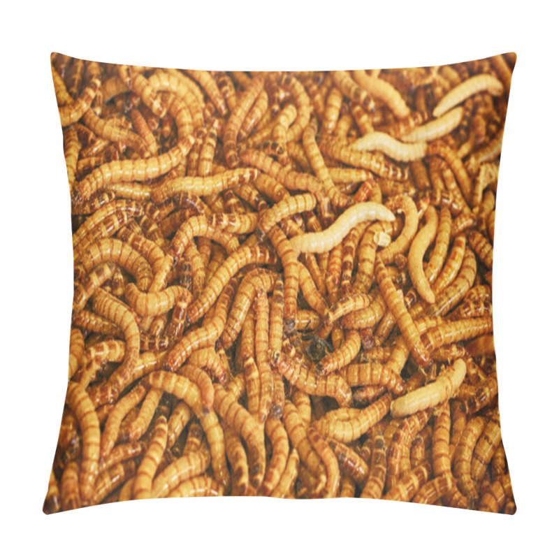 Personality  Small Worms Background Pillow Covers