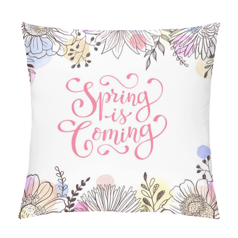 Personality  Spring Time Greeting Card Pillow Covers