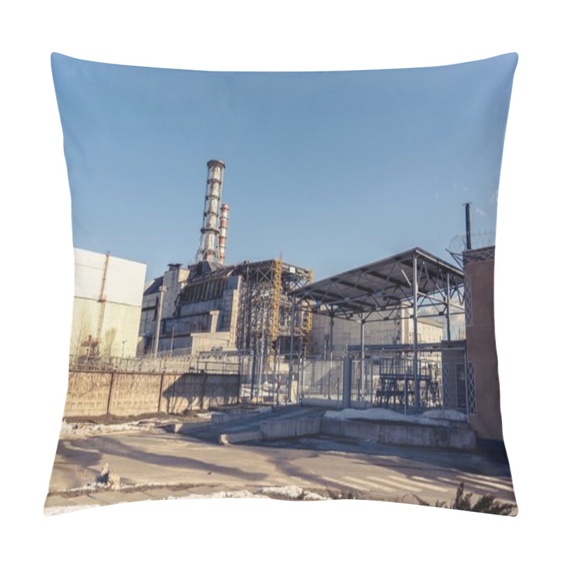 Personality  The Chernobyl Nuclear Power Plant, 2012 March Pillow Covers