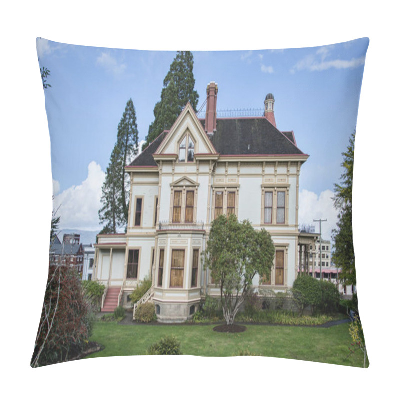 Personality  Old Victorian Home Pillow Covers