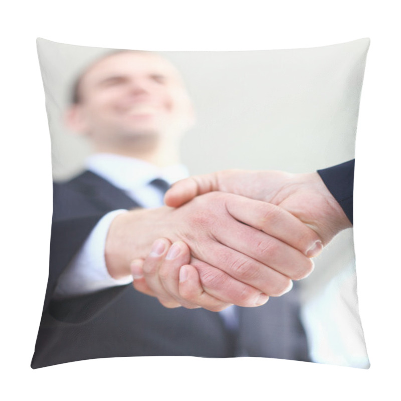 Personality  Business Handshake Pillow Covers