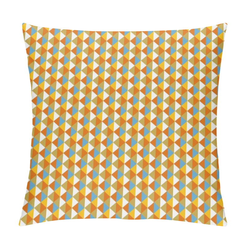 Personality  Abstract Creative Background With Repeated Shapes Pillow Covers