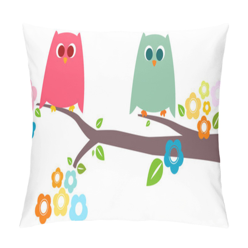 Personality  Sweet Owls Pillow Covers