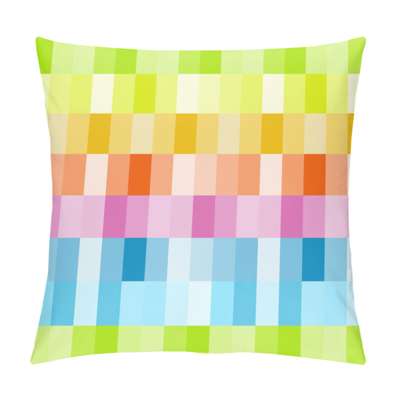 Personality  Rainbow Rows Pillow Covers