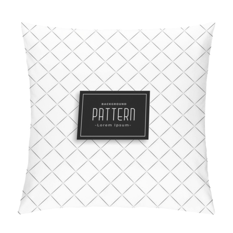 Personality  Diamond Line Pattern Background Design Pillow Covers