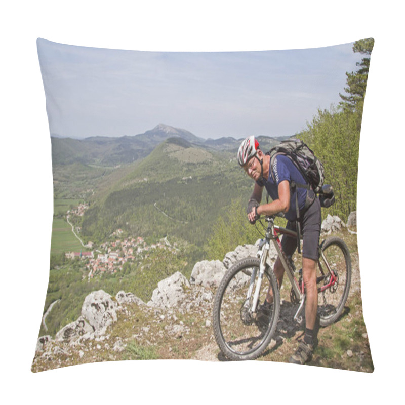 Personality  Istria Is A Paradise For Mountain Bikers And Hikers Who Love Untouched Nature And Solitude Pillow Covers