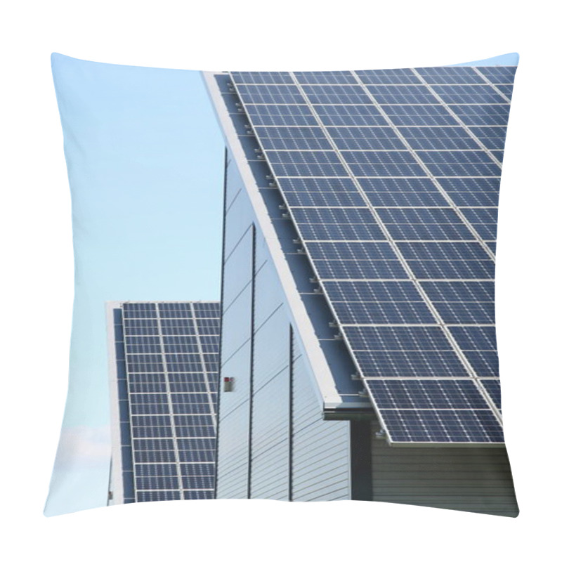 Personality  Solar Roof, Generation Of Electricity Pillow Covers