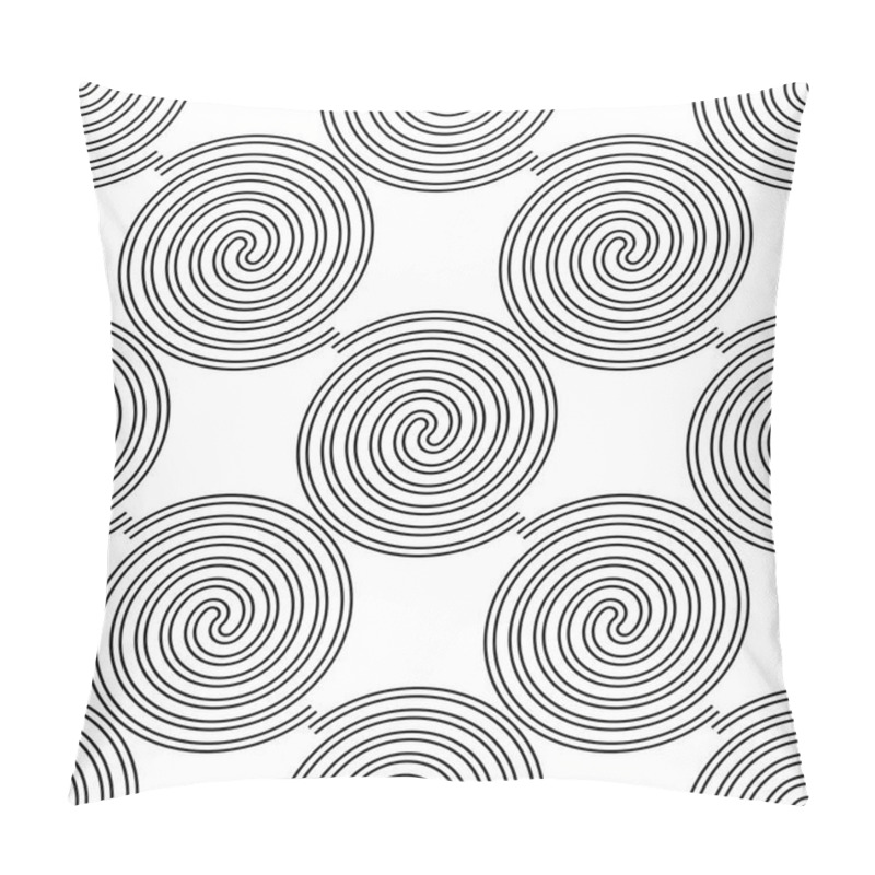 Personality  Design Seamless Spiral Pattern Pillow Covers