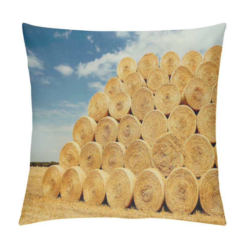 Personality  Haystacks Over Summer Sky Pillow Covers