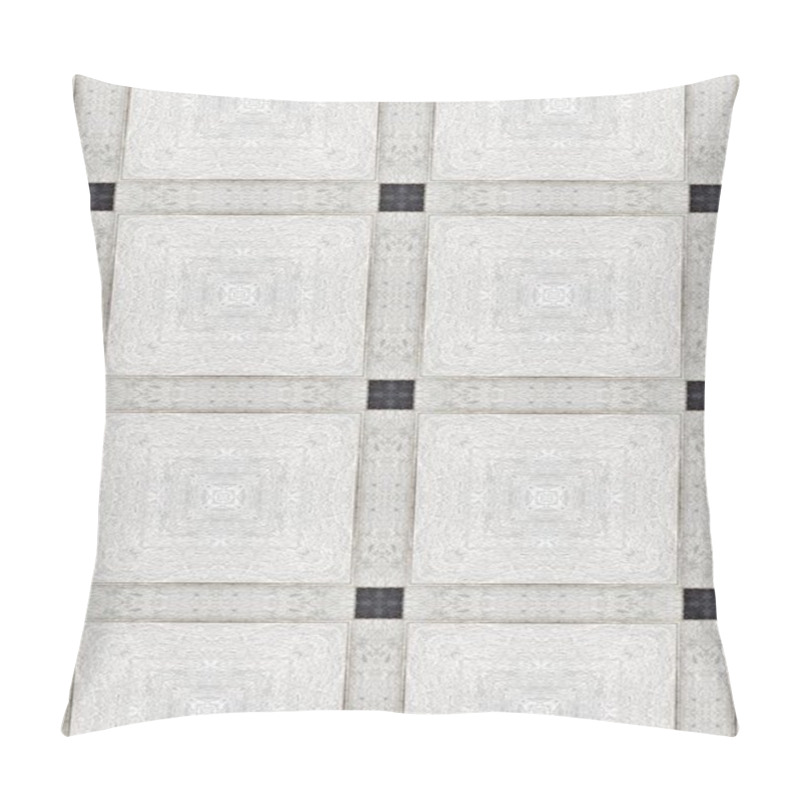 Personality                                 White Abstract Background Pattern Pillow Covers