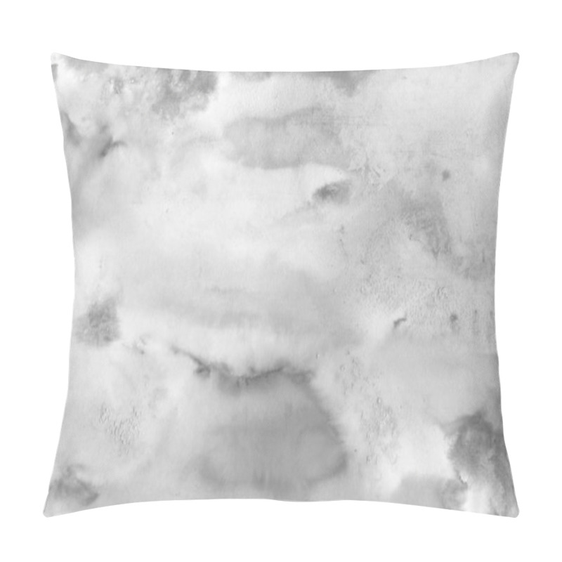 Personality   Grey Texture,  Paper Background. Paint Leaks And Ombre Effects Pillow Covers