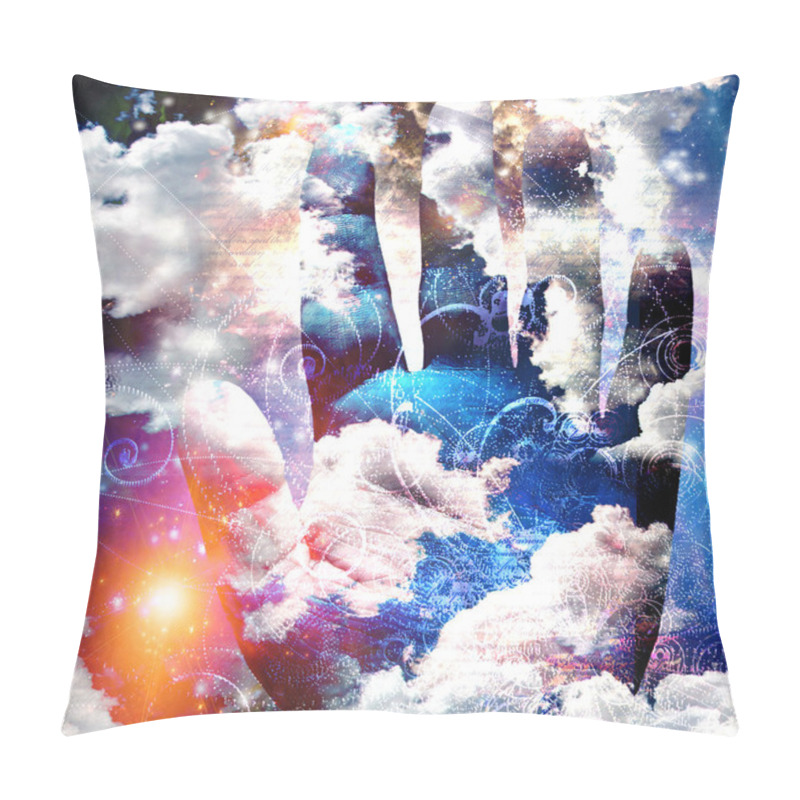 Personality  Hand Abstract Pillow Covers