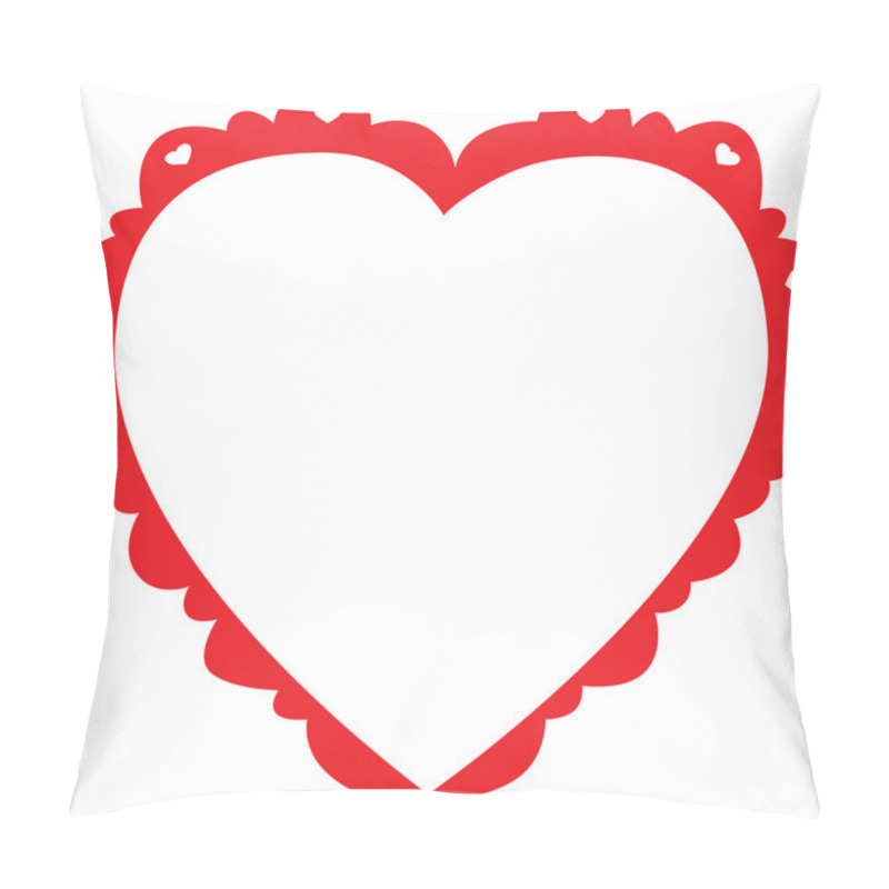 Personality  Cartoon Heart Frame Pillow Covers