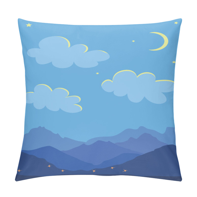 Personality  Mountains Pillow Covers