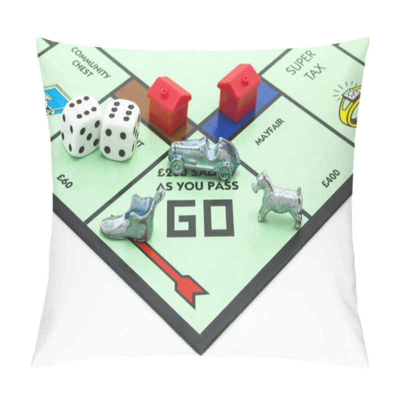 Personality  Monopoly Pillow Covers