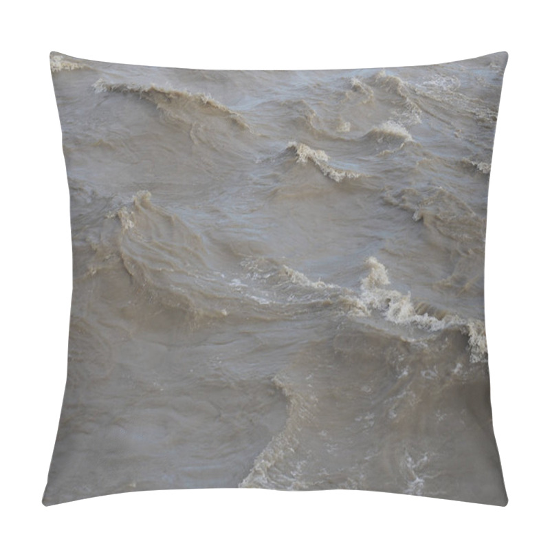 Personality  Muddy Water Surface Background Pillow Covers