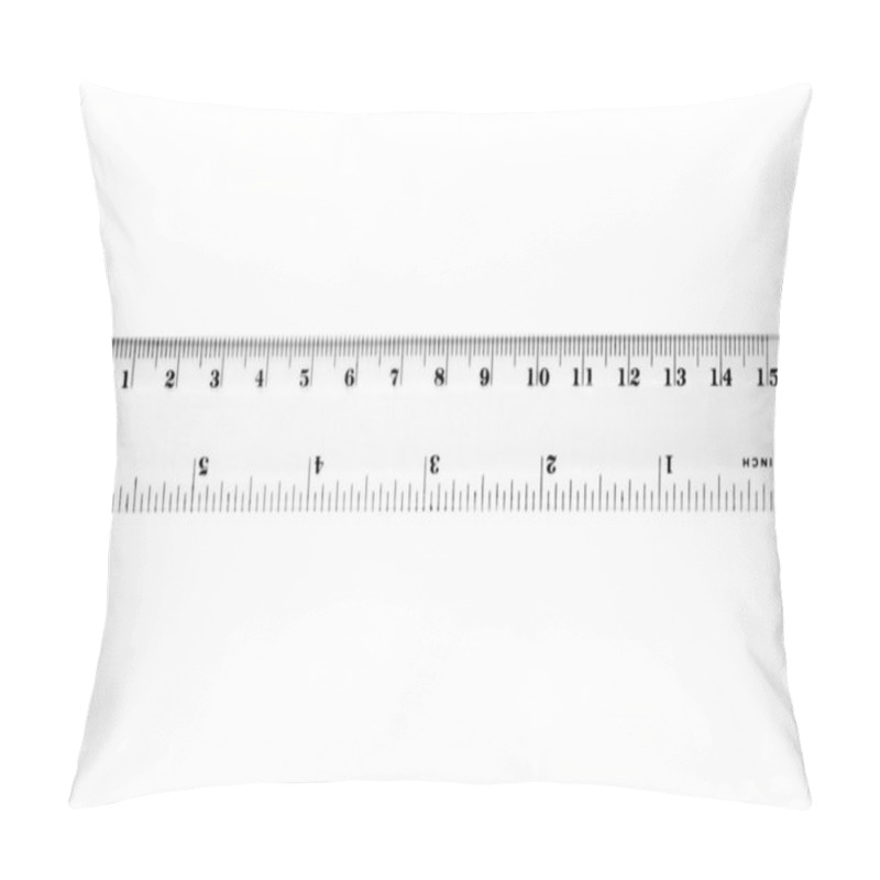 Personality  A 15 Cm Or 6 Inch Ruler Pillow Covers