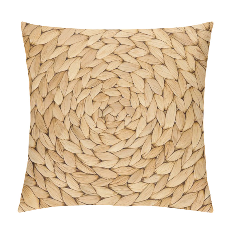 Personality  Closed Up Texture Of Basket Weave Pattern Pillow Covers