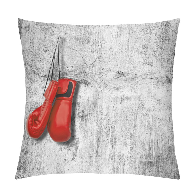 Personality  Boxing Gloves On The Wall Pillow Covers