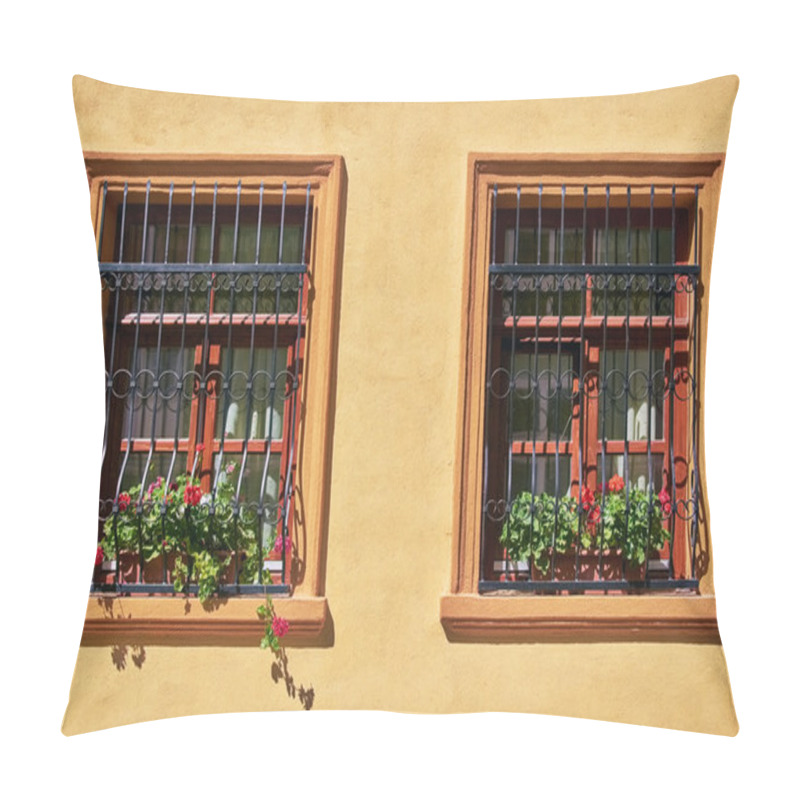 Personality  Windows With Flowers Pillow Covers