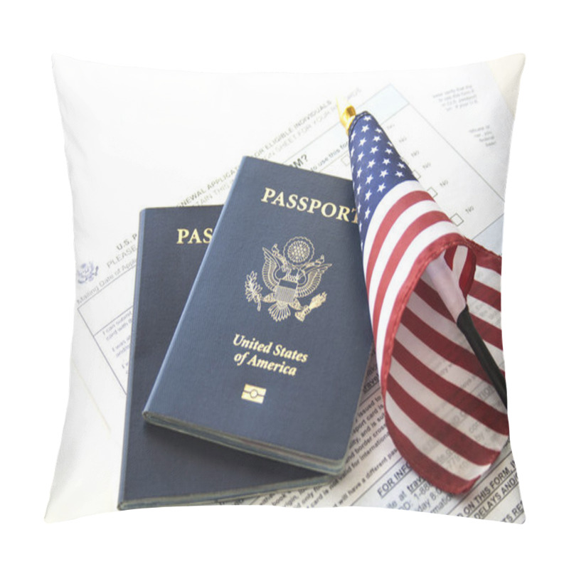 Personality  Concept US Immigration/travel Pillow Covers