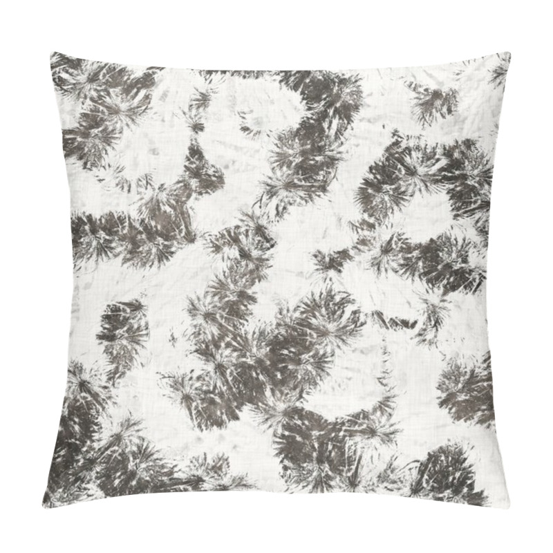 Personality  Neutral Tropical Palm Tree Leaves Seamless Pattern Pillow Covers