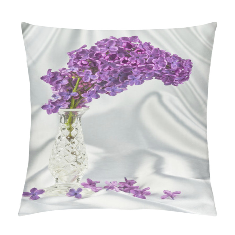 Personality  Lilac And Vase Pillow Covers