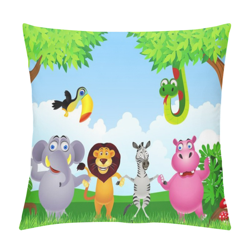 Personality  Animal Wild Holding Hands Pillow Covers