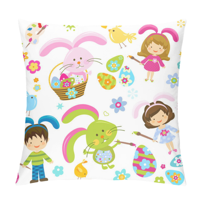 Personality  Easter Children Pillow Covers