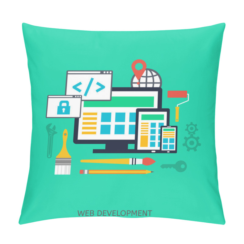 Personality  SEO Optimization Icons Pillow Covers