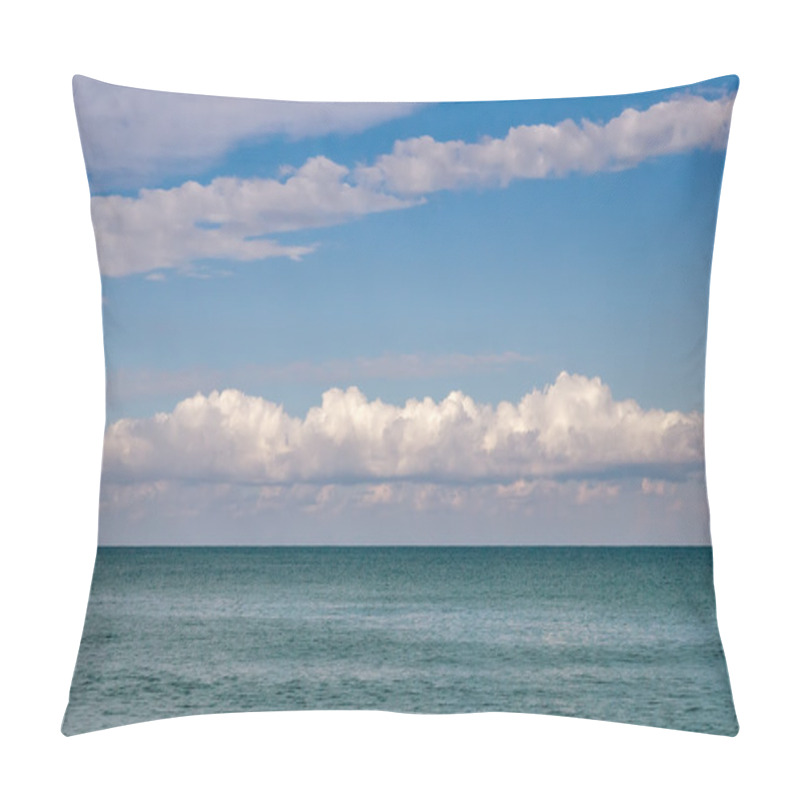 Personality  Landscape With A View Of The Calm Sea. Pillow Covers