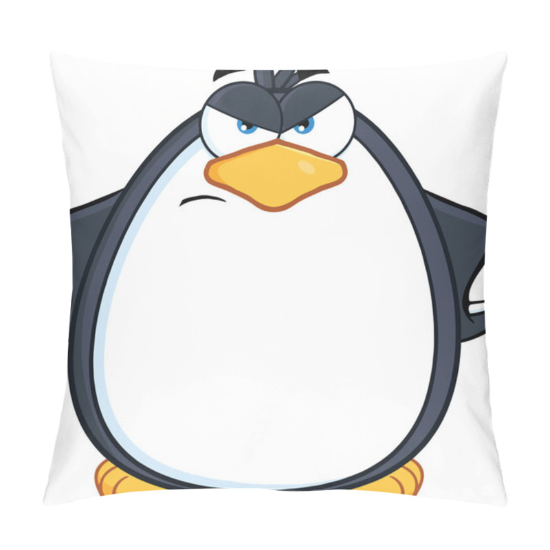 Personality  Angry Penguin Cartoon Character Pillow Covers