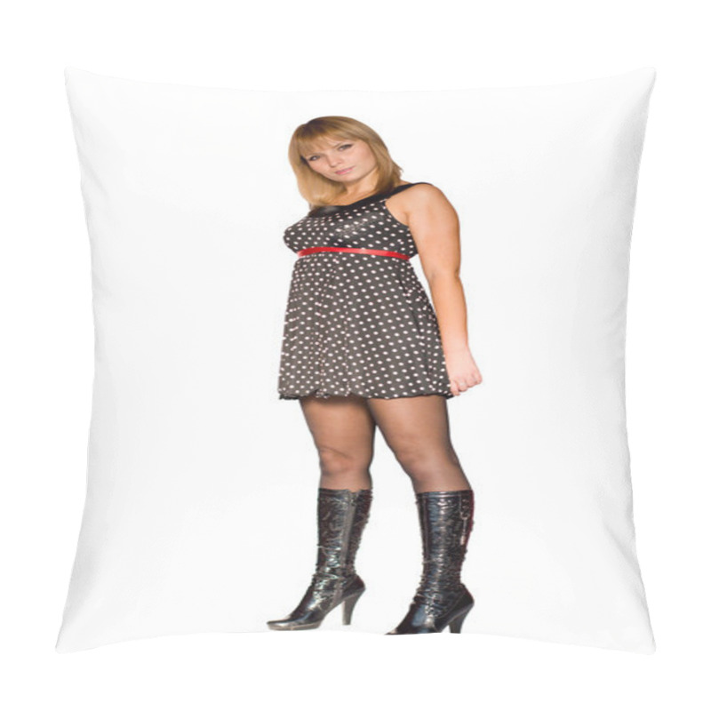 Personality  Young Surprised Woman Pillow Covers