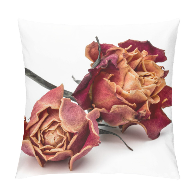 Personality  Dried Rose Flower Heads Pillow Covers